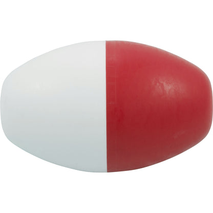 Float, Pentair #350, 3" x 5", Oval, Fits 1/2" Rope, Red/Wht