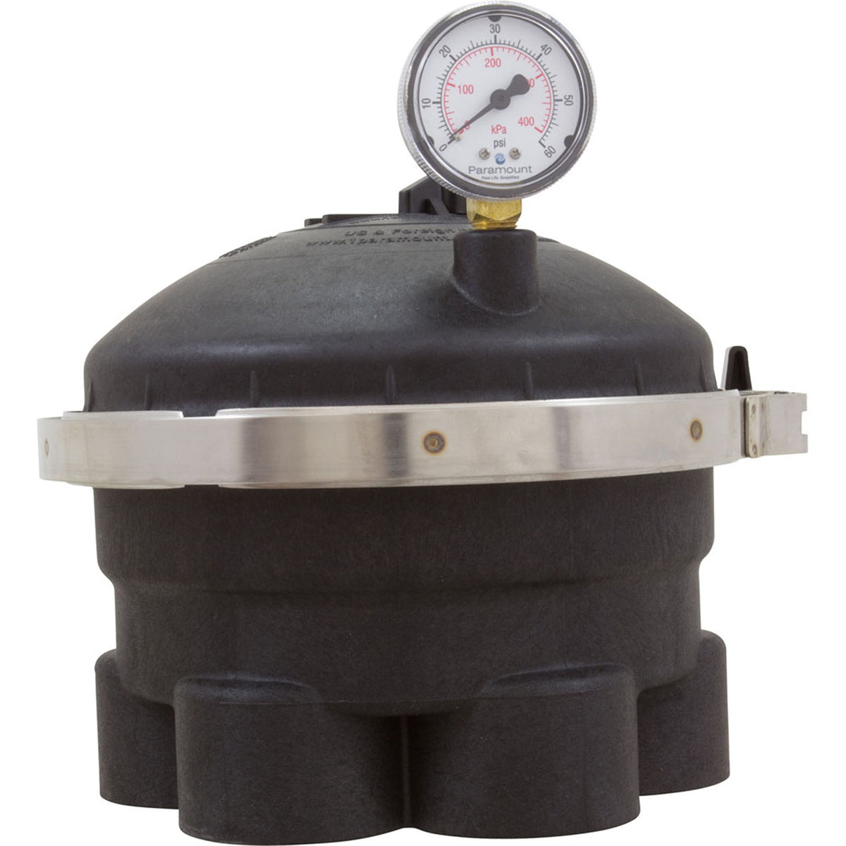 Water Valve, Paramount, 6 Port, 2", Black