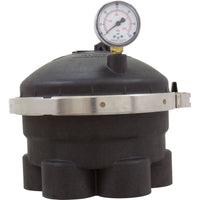 Water Valve, Paramount, 6 Port, 2", Black