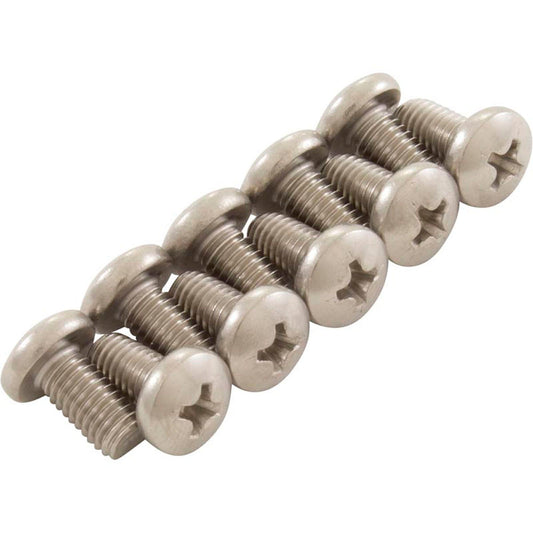 Screw, Gearbox Assembly, Zodiac Polaris 180/280/3900, 10-32 x 3/8", 10 pack