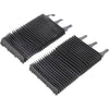 Brush Set, Zodiac Polaris 9300xi/9550, qty 2