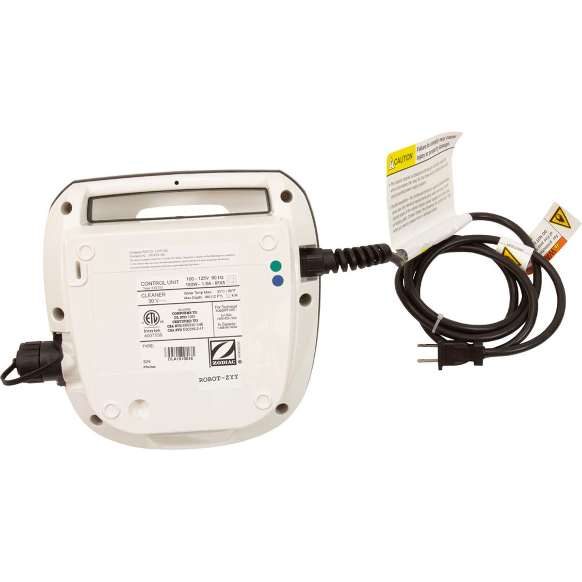 Control Box, Zodiac Polaris 9650iQ, WiFi, Type 1, US