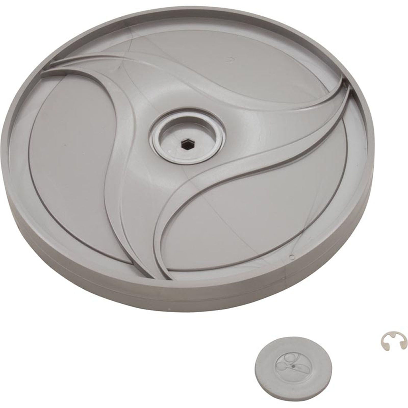 Wheel, Zodiac Polaris TR35P, Single-Sided, Silver