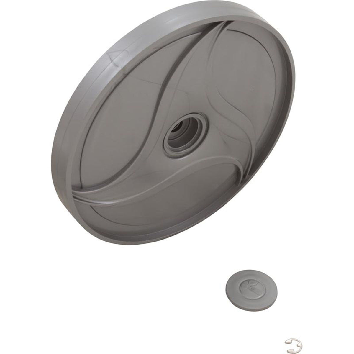 Wheel, Zodiac Polaris TR35P, Double-Sided, Silver