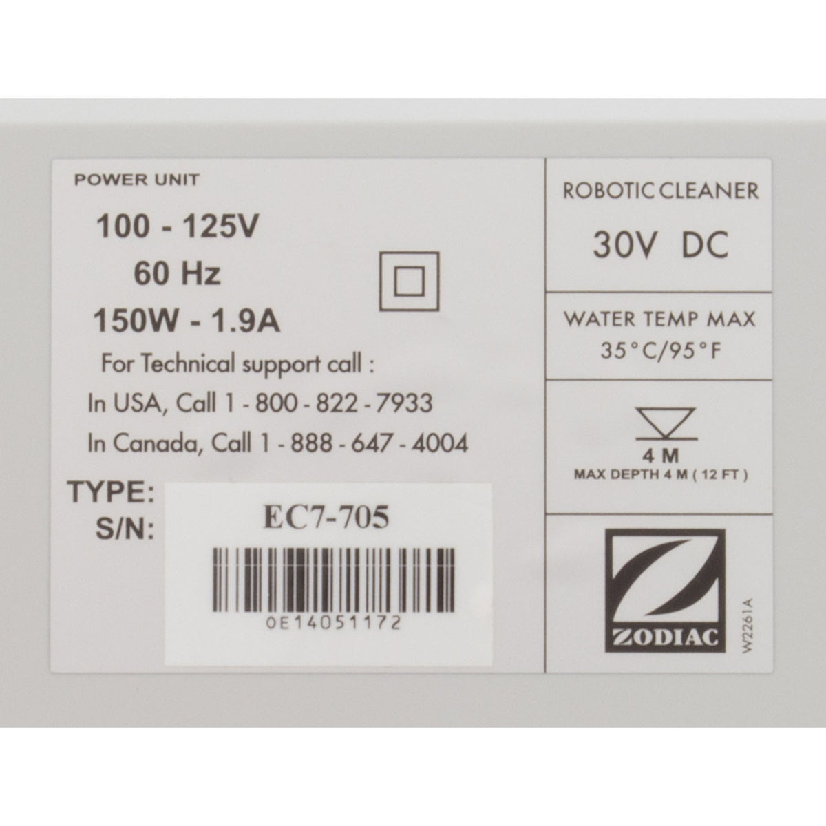Control Unit, Zodiac Polaris 9300xi