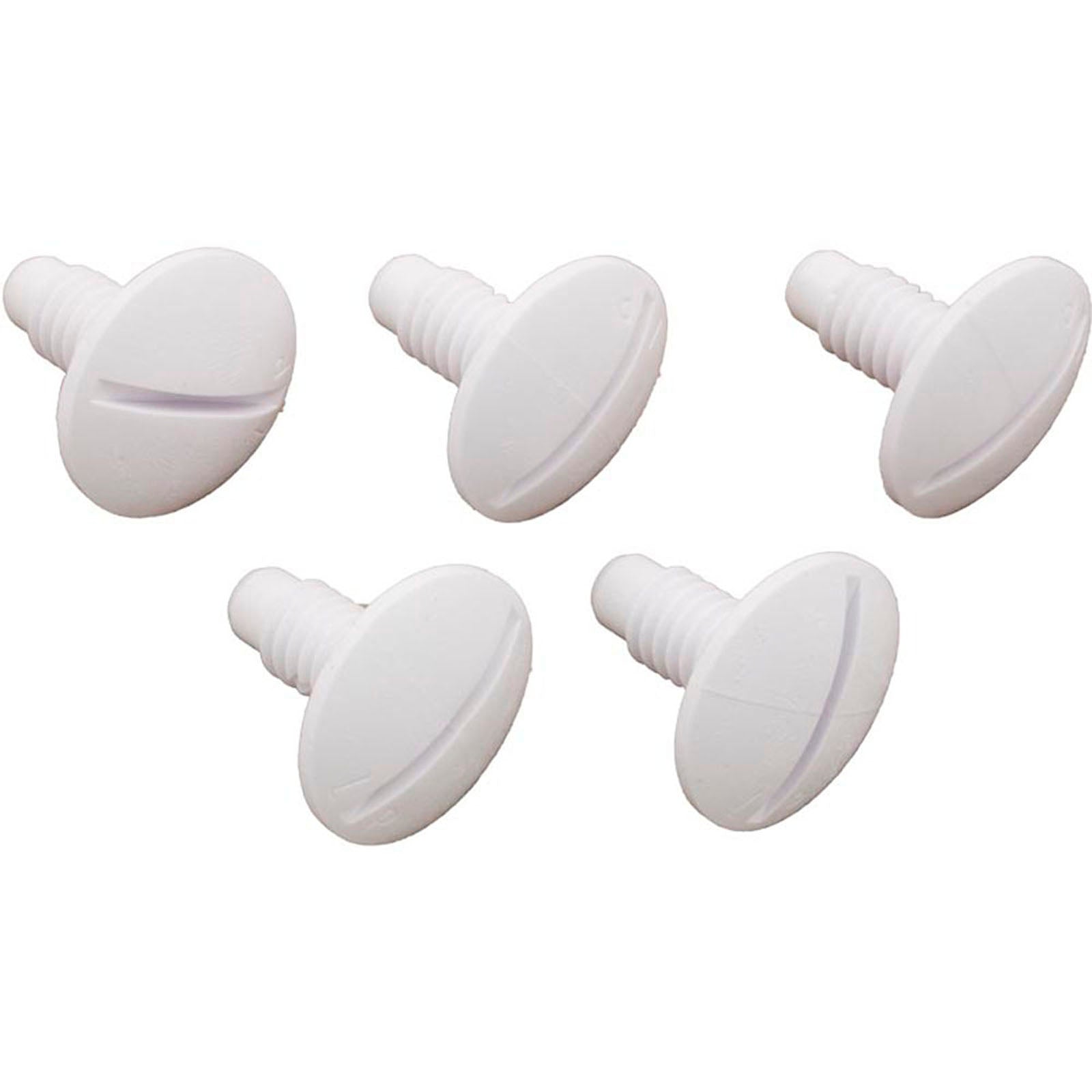 Screws, Pentair Letro Legend Cleaners, Wheel, qty 5, White