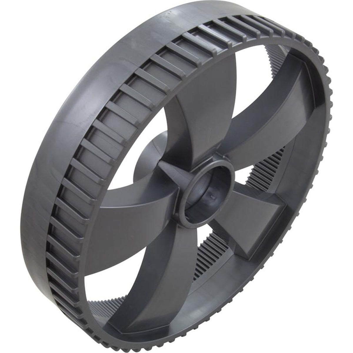 Wide Wheel, Kreppy Krauly Platinum, Gray, w/o Bearings