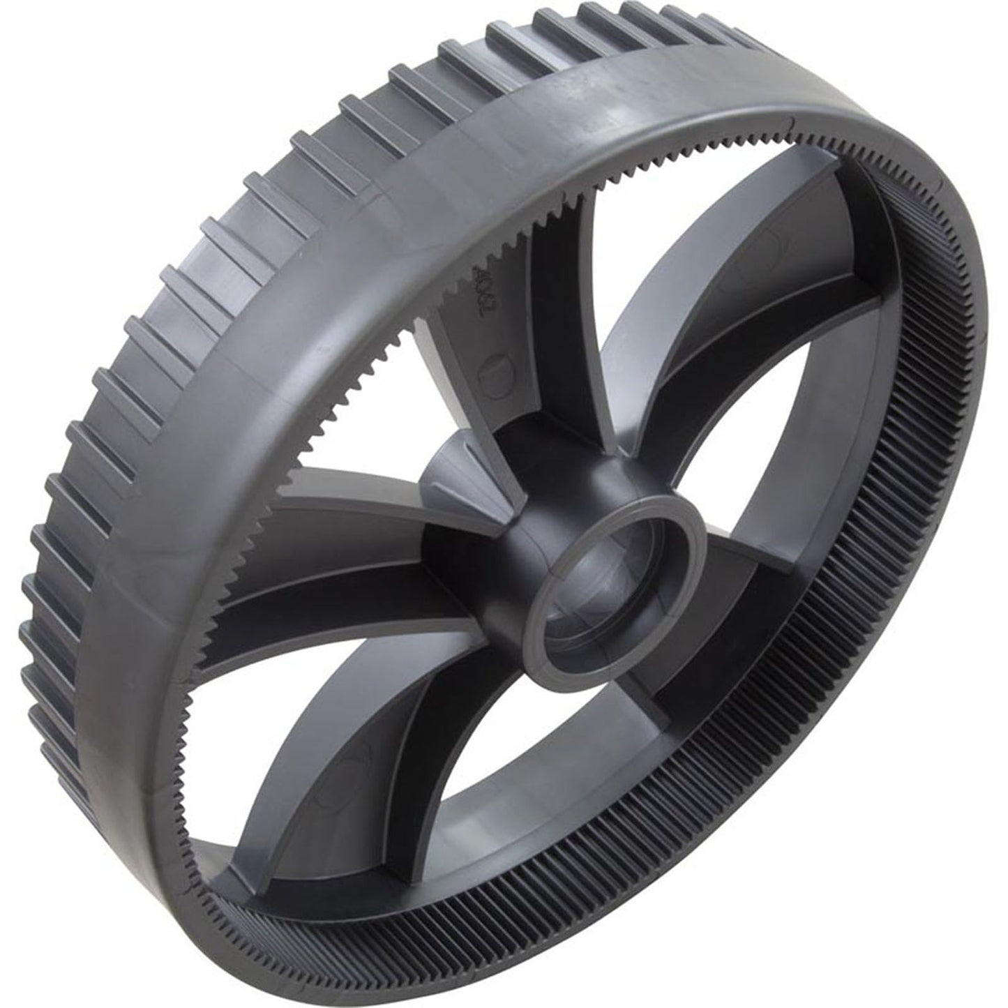 Wide Wheel, Kreppy Krauly Platinum, Gray, w/o Bearings