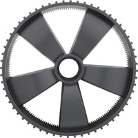 Wide Wheel, Kreppy Krauly Platinum, Gray, w/o Bearings