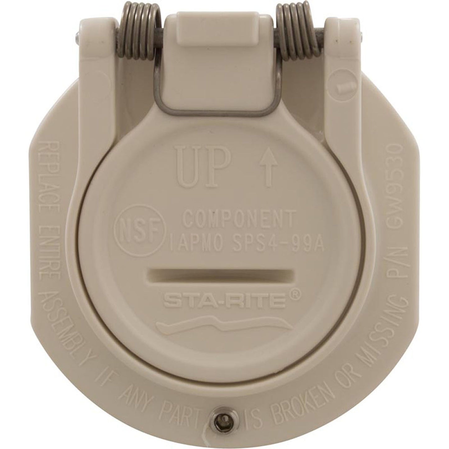 Snap Lock Wall Fitting, Pent Kreepy Krauly Hose Accessories