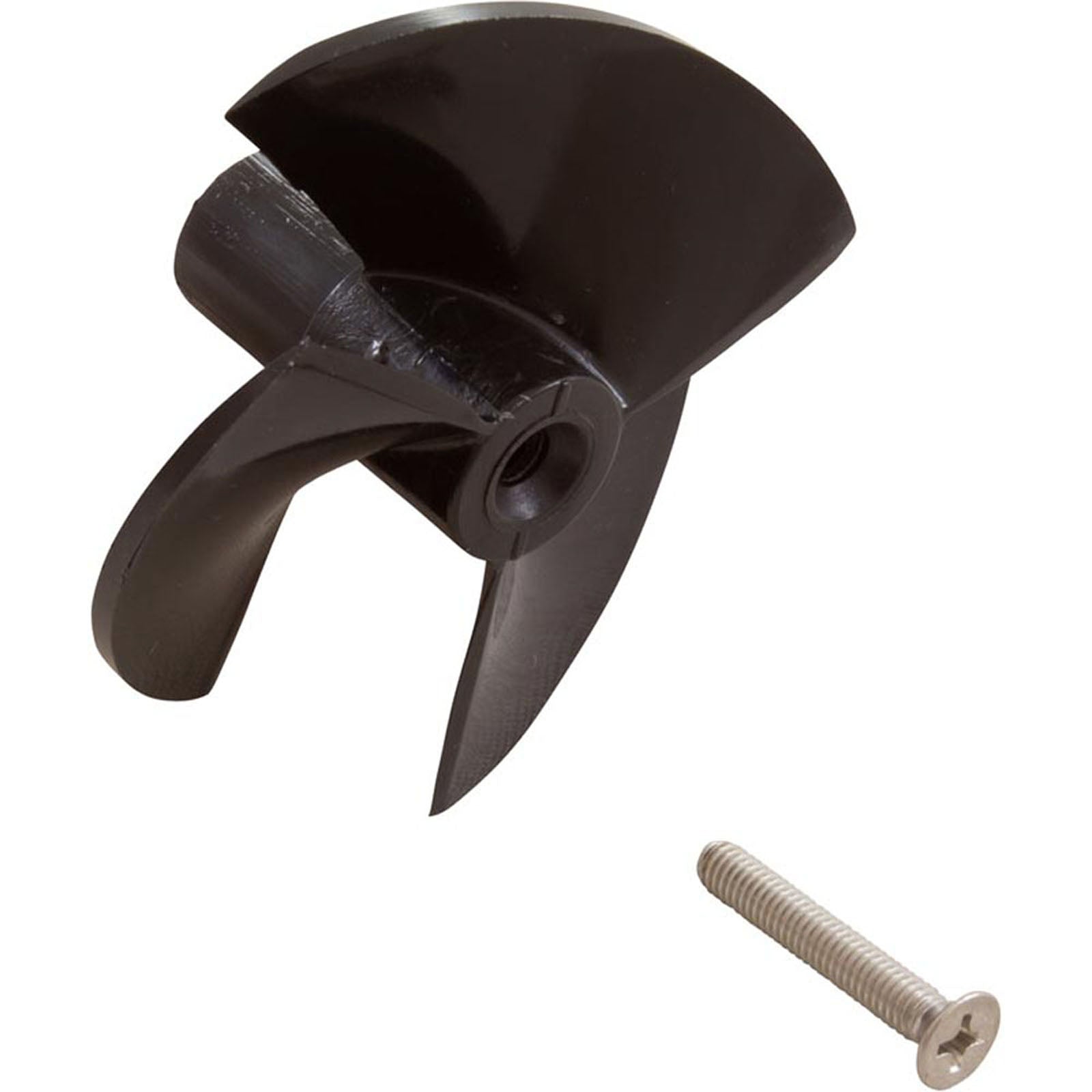 Impeller, Maytronics Dolphin, Black, w/Screw, Quantity 1
