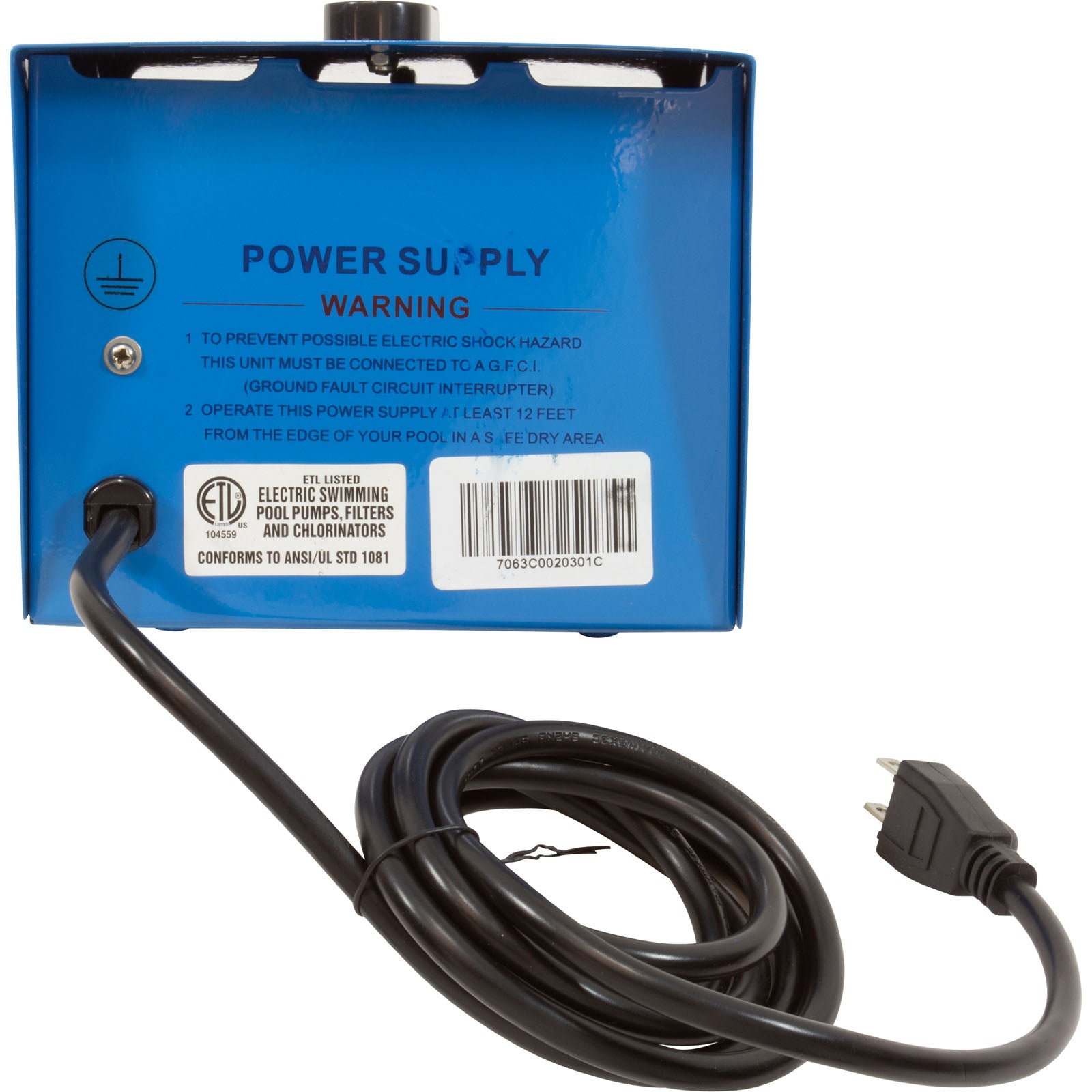 Power Supply, Aqua Products, 120v/36v, Pump, 3PRM, No Timer