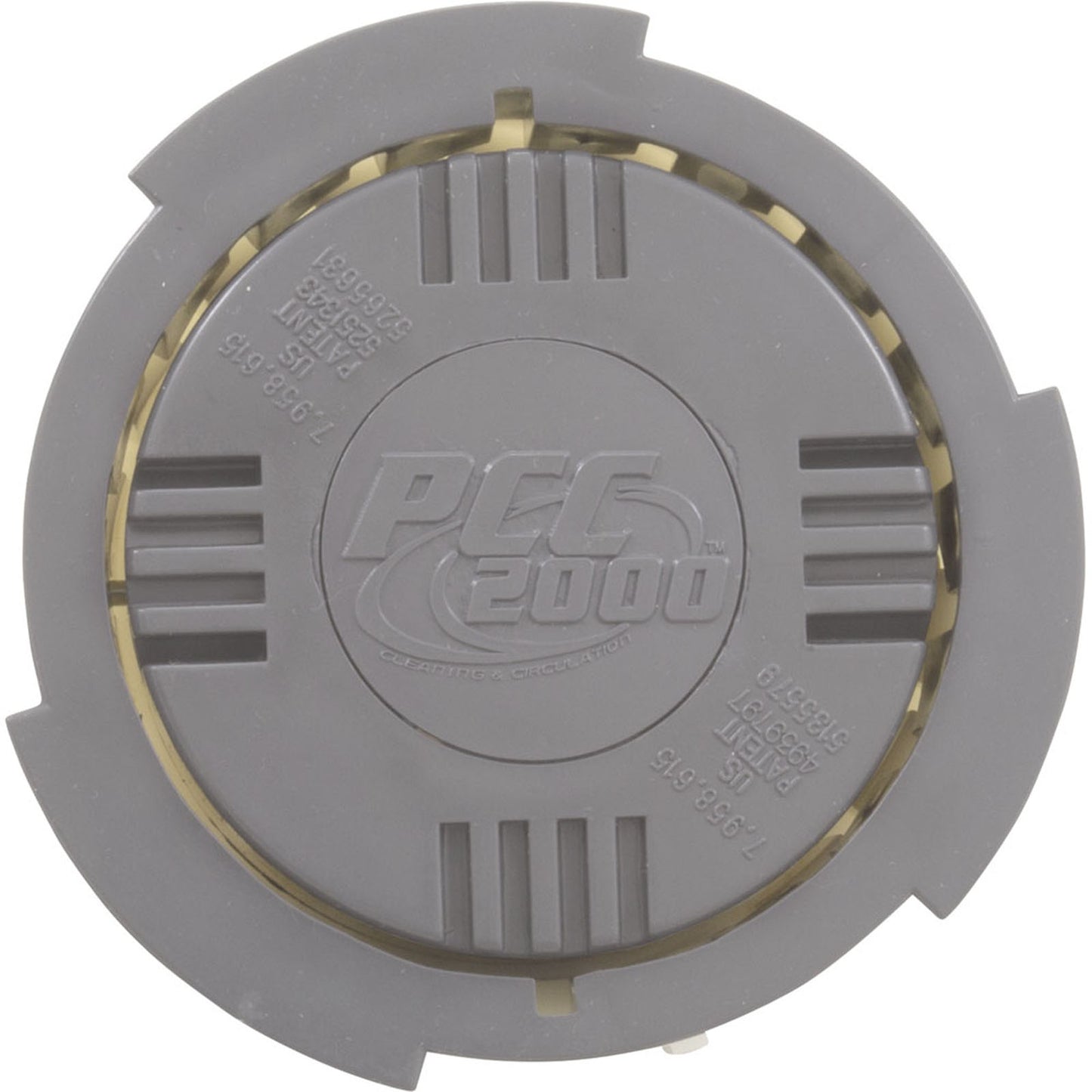 Cleaning Head, Paramount PCC2000, Rotating, Light Gray