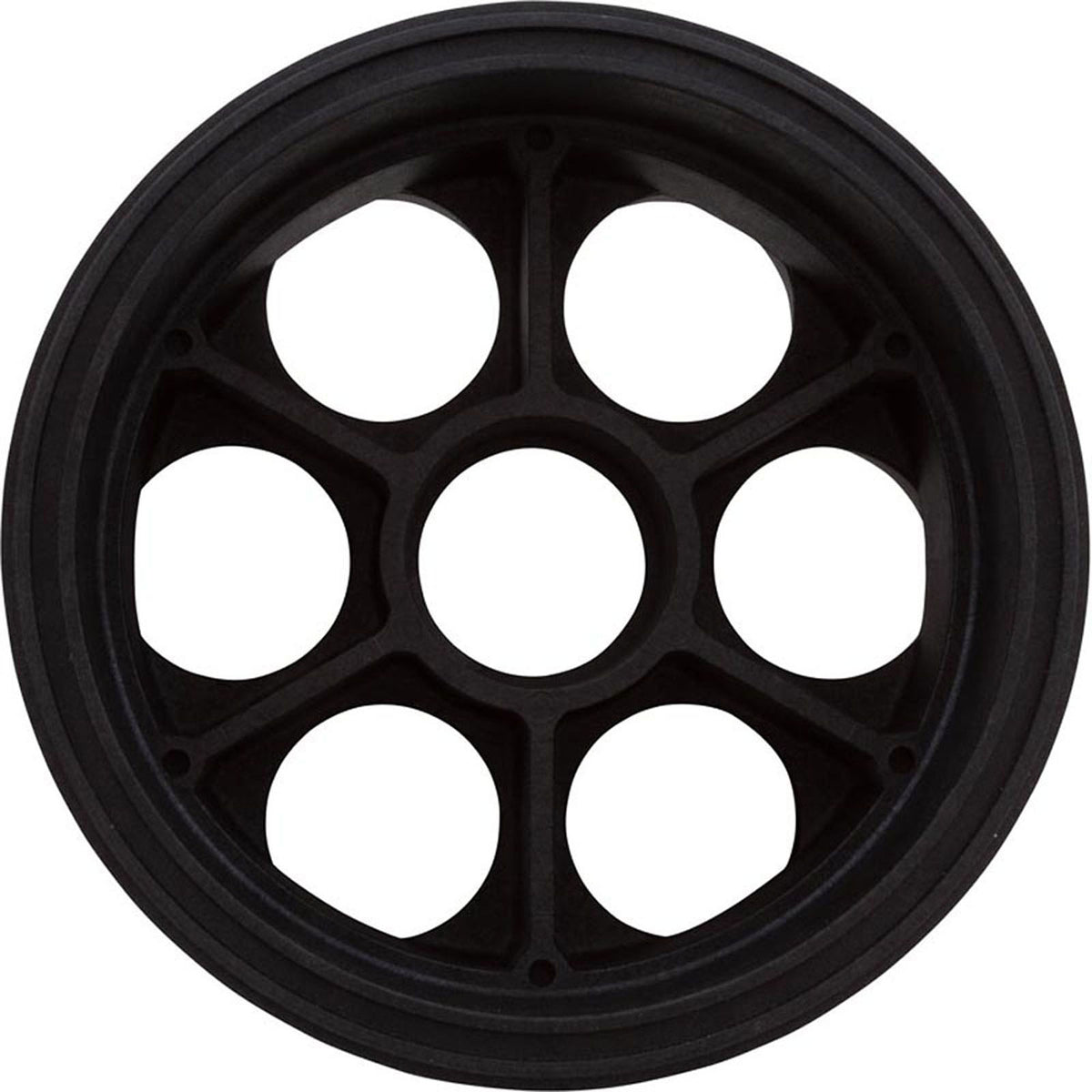 Base, Paramount Water Valve, 6 Port, 2" Black