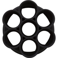 Base, Paramount Water Valve, 6 Port, 2" Black