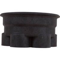Base, Paramount Water Valve, 6 Port, 2" Black