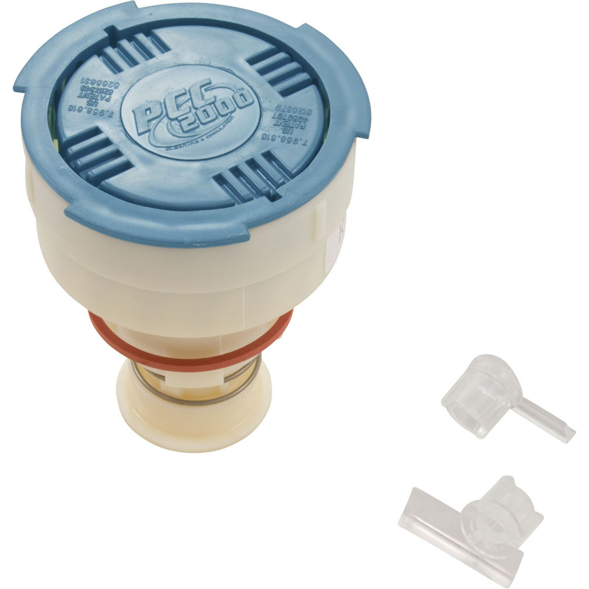 Cleaning Head, Paramount PCC2000, Rotating Nozzle, Light Blue