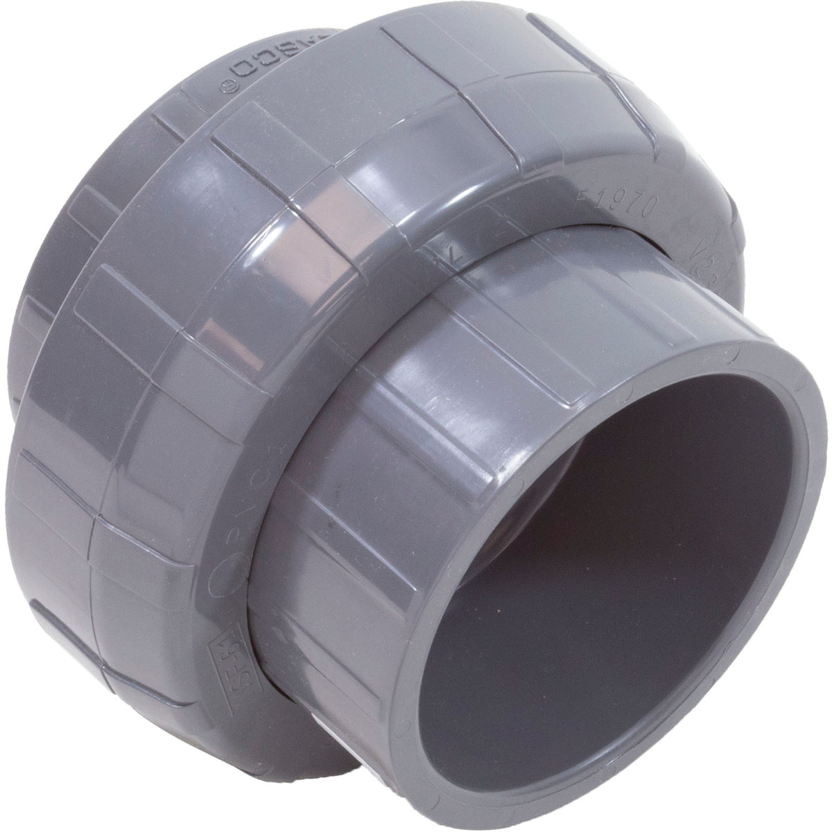 Union, Lasco, 3"s x 3"s, O-Ring Type, SCH80 PVC