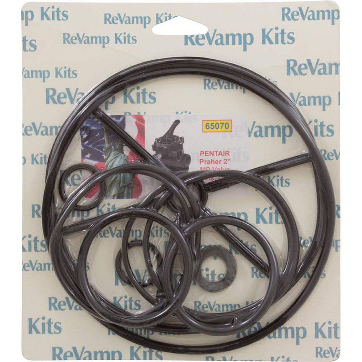 Pentair Pac-Fab 2-Inch Multiport Valve Repair Kit (APCK1069)