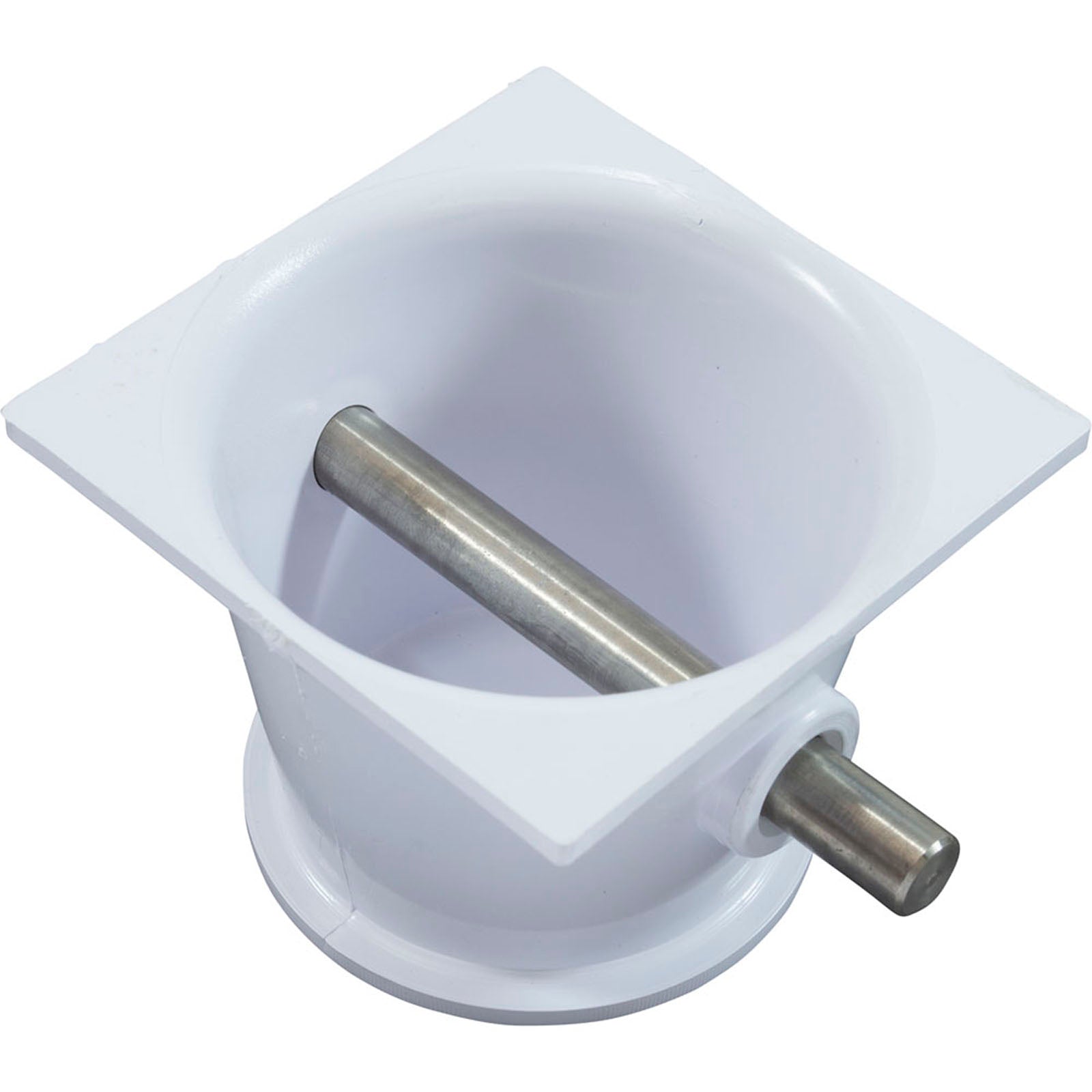 Rope Anchor Cup, PacFab Pentair, SS Bar, White