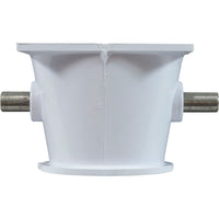 Rope Anchor Cup, PacFab Pentair, SS Bar, White