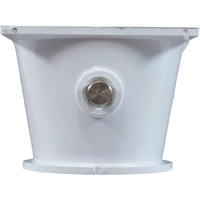Rope Anchor Cup, PacFab Pentair, SS Bar, White