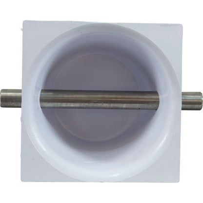 Rope Anchor Cup, PacFab Pentair, SS Bar, White