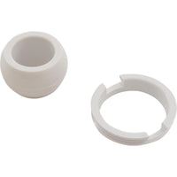 Micro Eye & Ring White