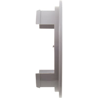 Zodiac Leaf-B-Gone Concrete Wall Fitting Grate, Light Gray