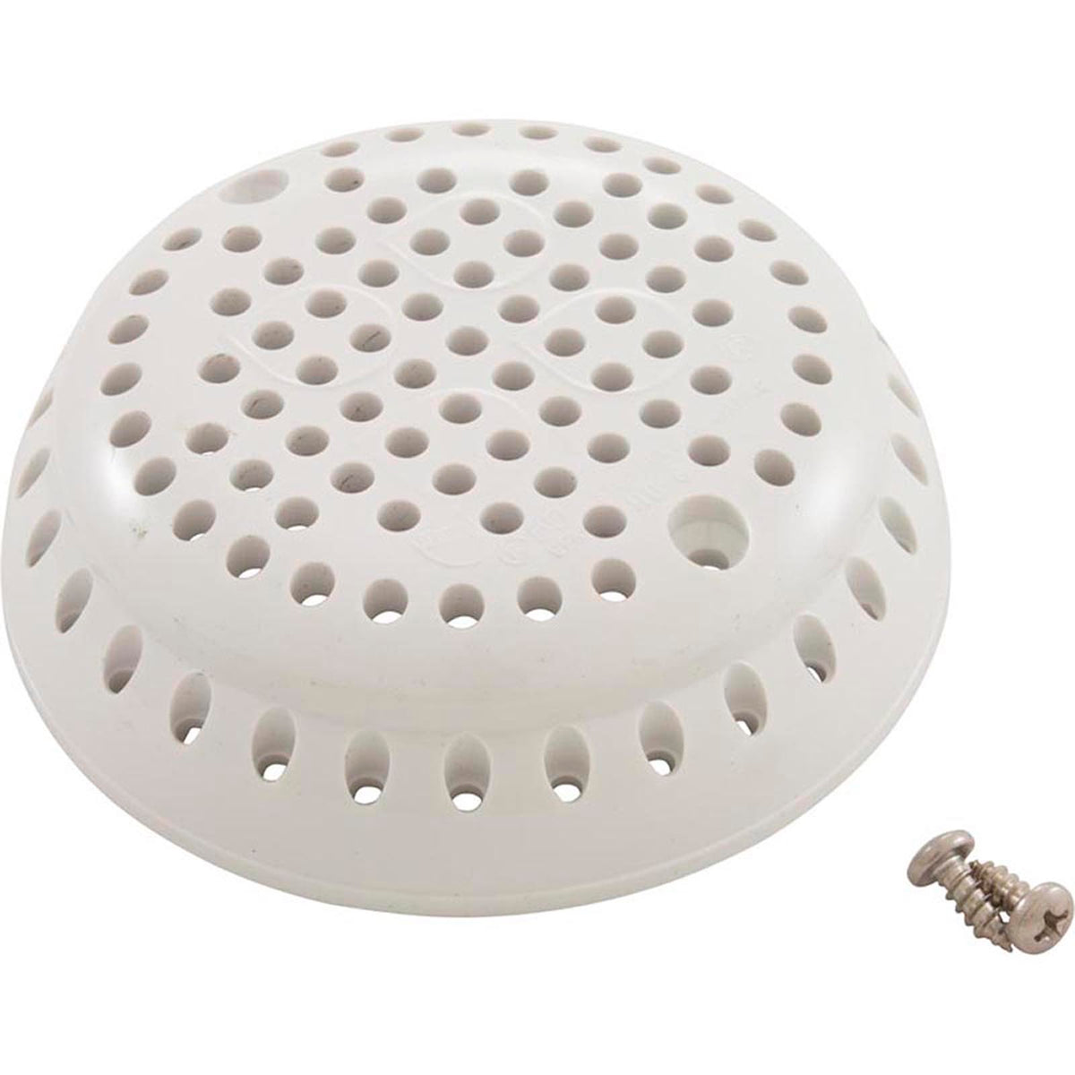 Suction Cover, Hydrobaths, 3-3/4"fd, 50 gpm, White