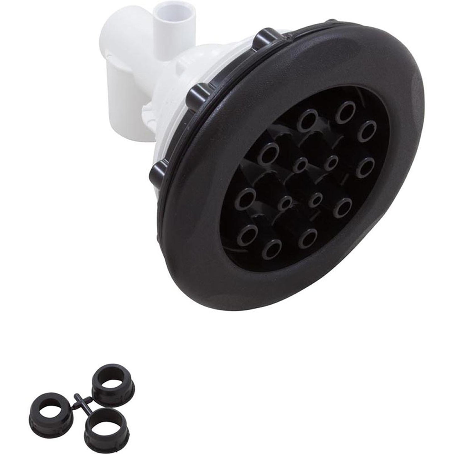 Jet de massage Master 1 1/2S X 1/2S 5Scl-filetage, noir