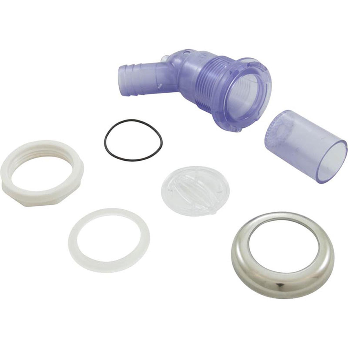 Montaje empotrado, 3/4"Rb, ranura de escape lisa