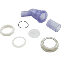 Montaje empotrado, 3/4"Rb, ranura de escape lisa