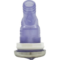 Montaje empotrado, 3/4"Rb, ranura de escape lisa