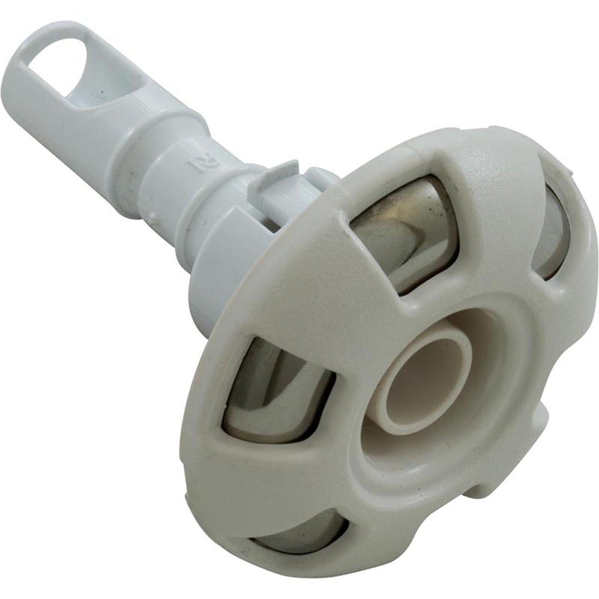 Jet Intl, Ww Cluster Storm, 2-1/4"Fd, Dir, Crown, Ss/Wht