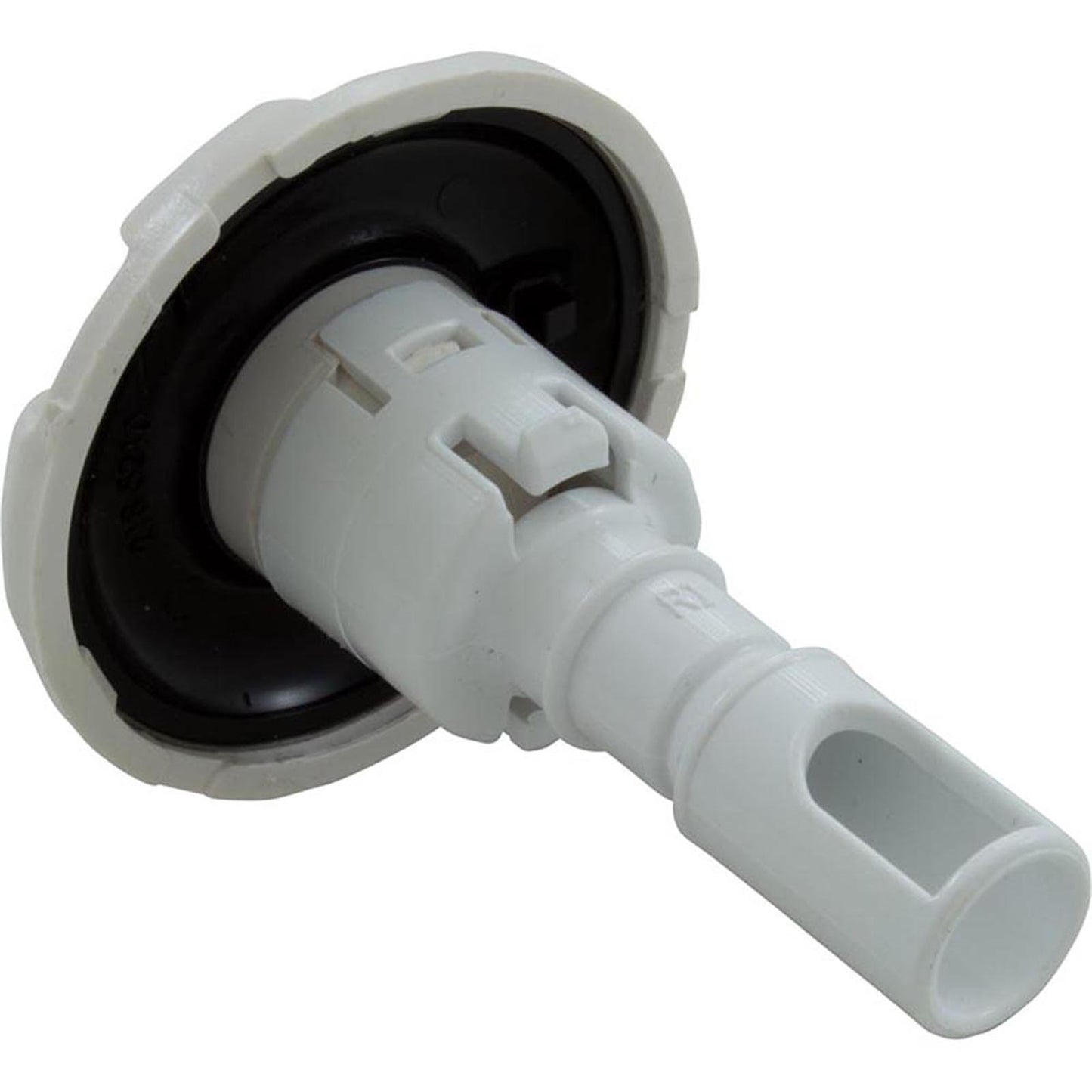 Jet Intl, Ww Cluster Storm, 2-1/4" Fd, Dir, Corona, Acero inoxidable/blanco