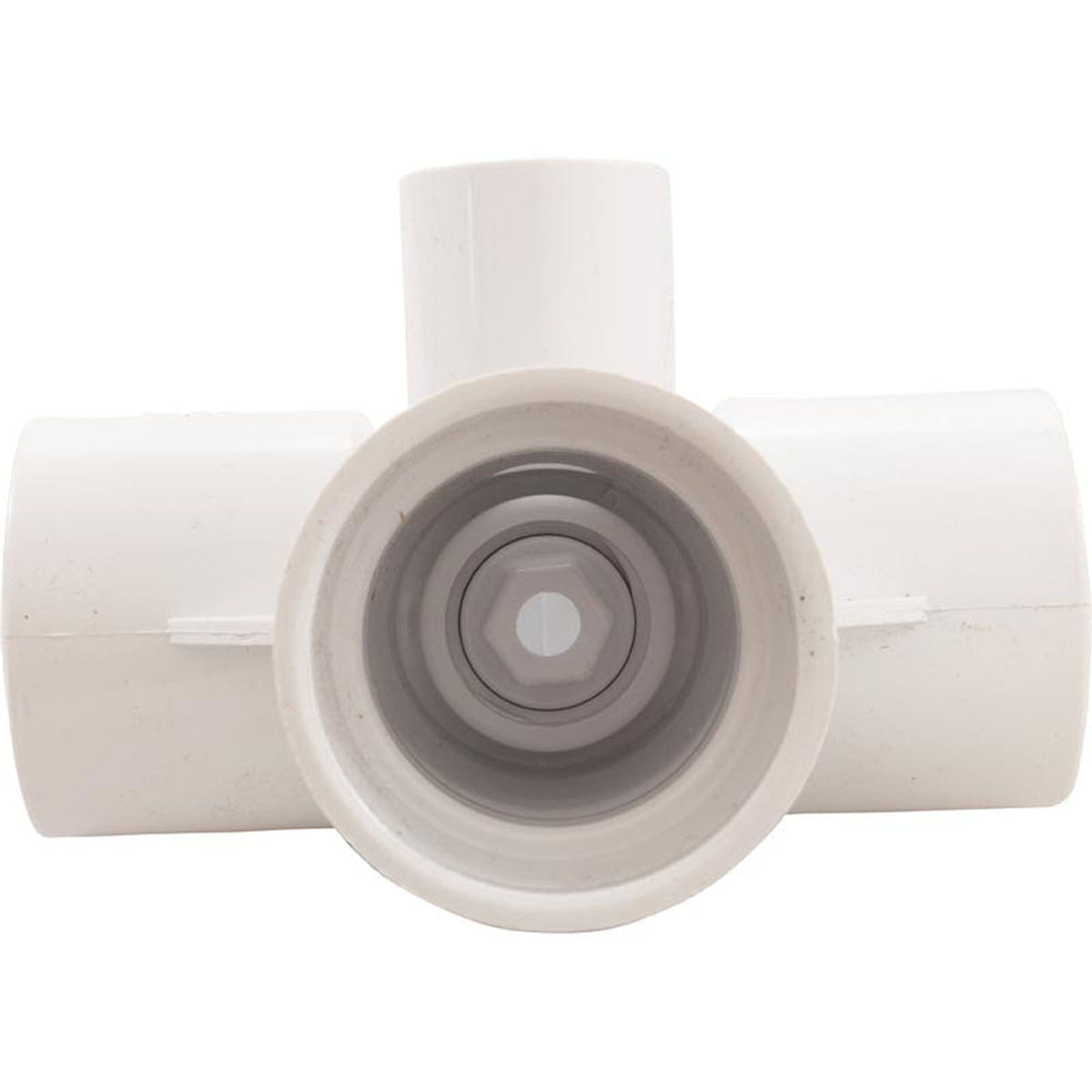 Double Tee 1 1/2"S Body Assembly - White