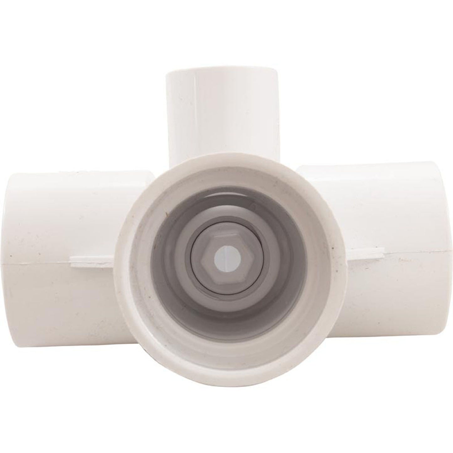 Double Tee 1 1/2"S Body Assembly - White