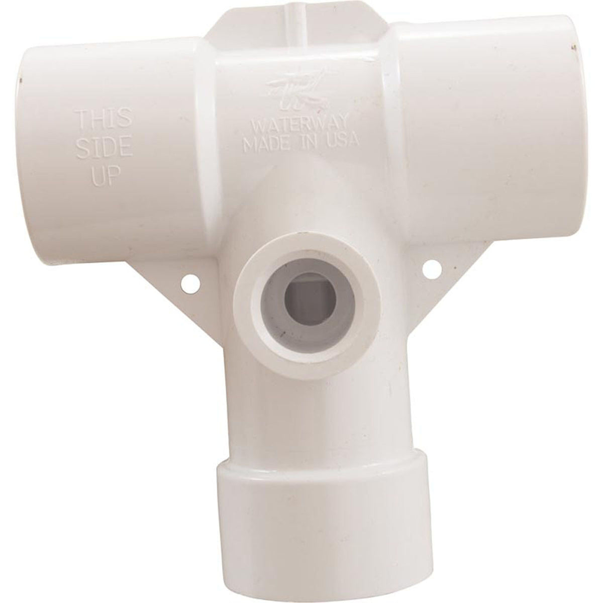 Double Tee 1 1/2"S Body Assembly - White
