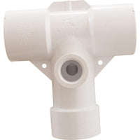 Double Tee 1 1/2"S Body Assembly - White