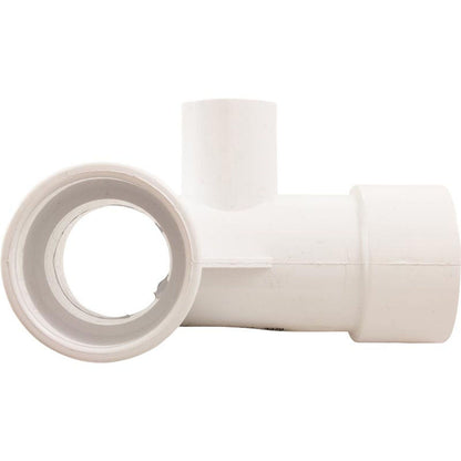 Double Tee 1 1/2"S Body Assembly - White