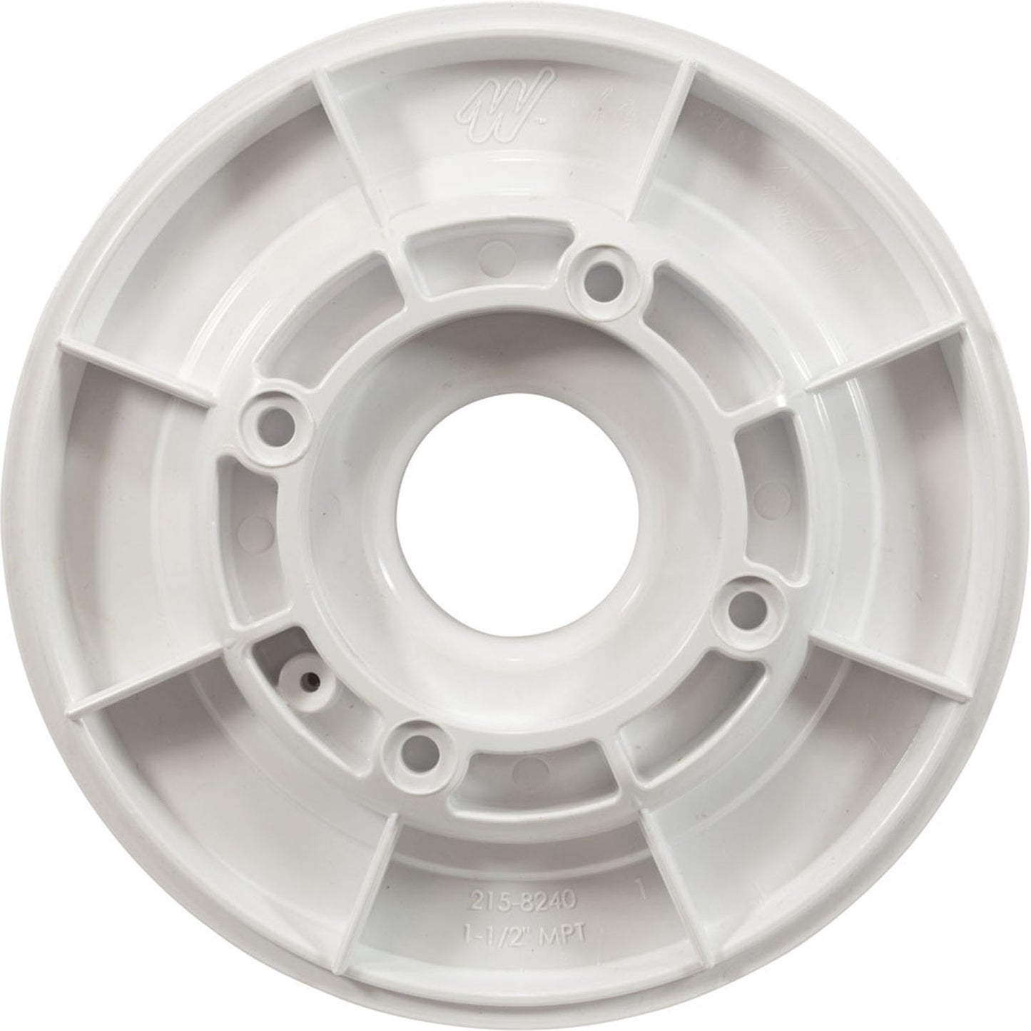 Accesorio de pared con rosca de 1,5" para desagüe de 6"