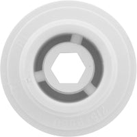 Accesorio de pared, canal de agua, ozono, liso, blanco