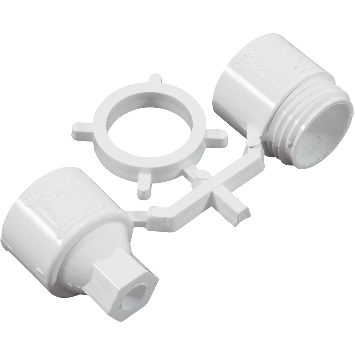 Venturi Tee Nozzle 1/2" Orifice - White