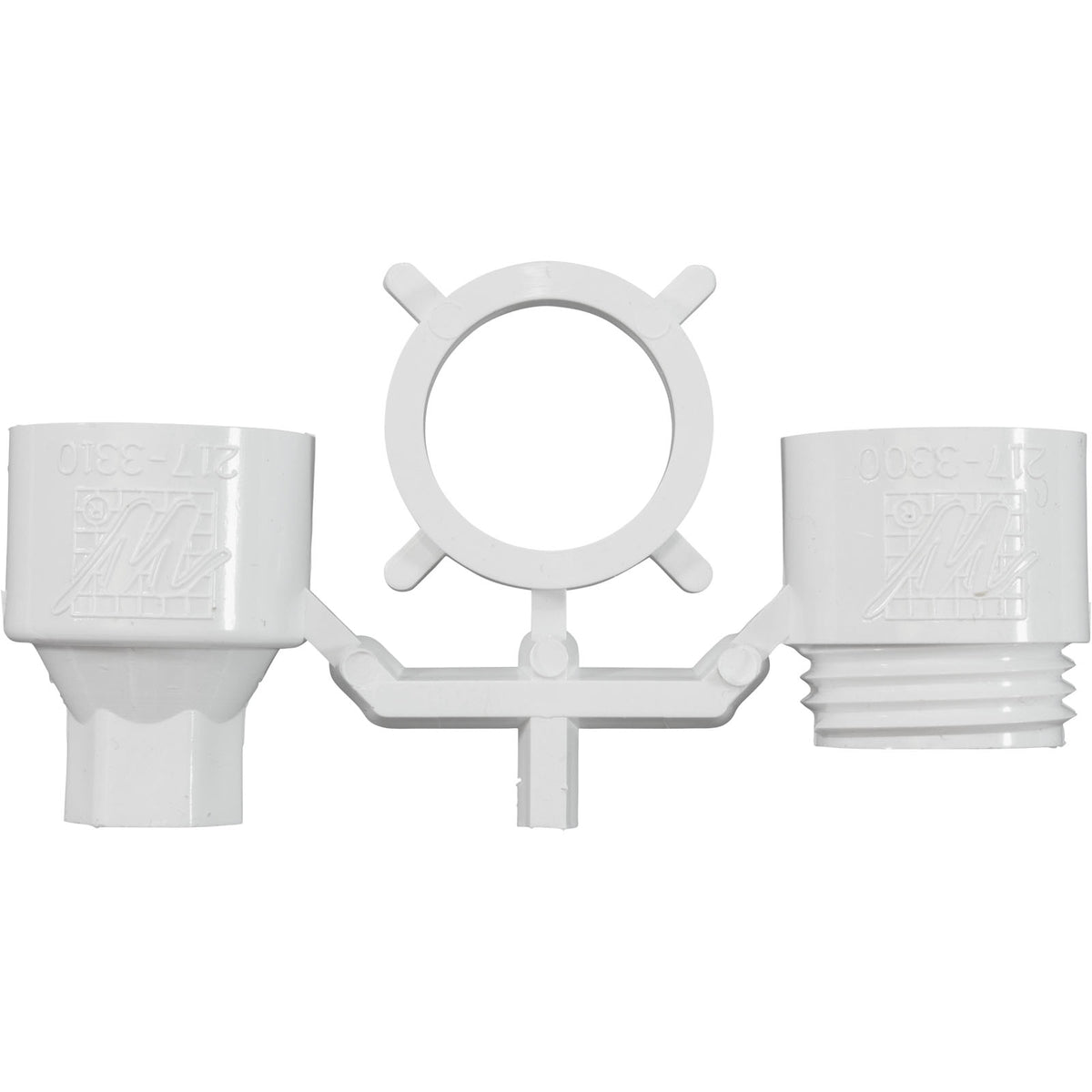 Venturi Tee Nozzle 1/2" Orifice - White