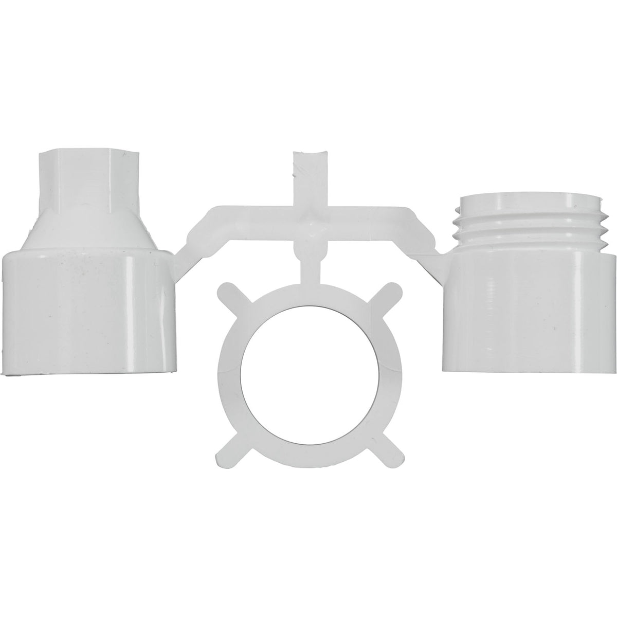 Venturi Tee Nozzle 1/2" Orifice - White