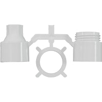 Venturi Tee Nozzle 1/2" Orifice - White