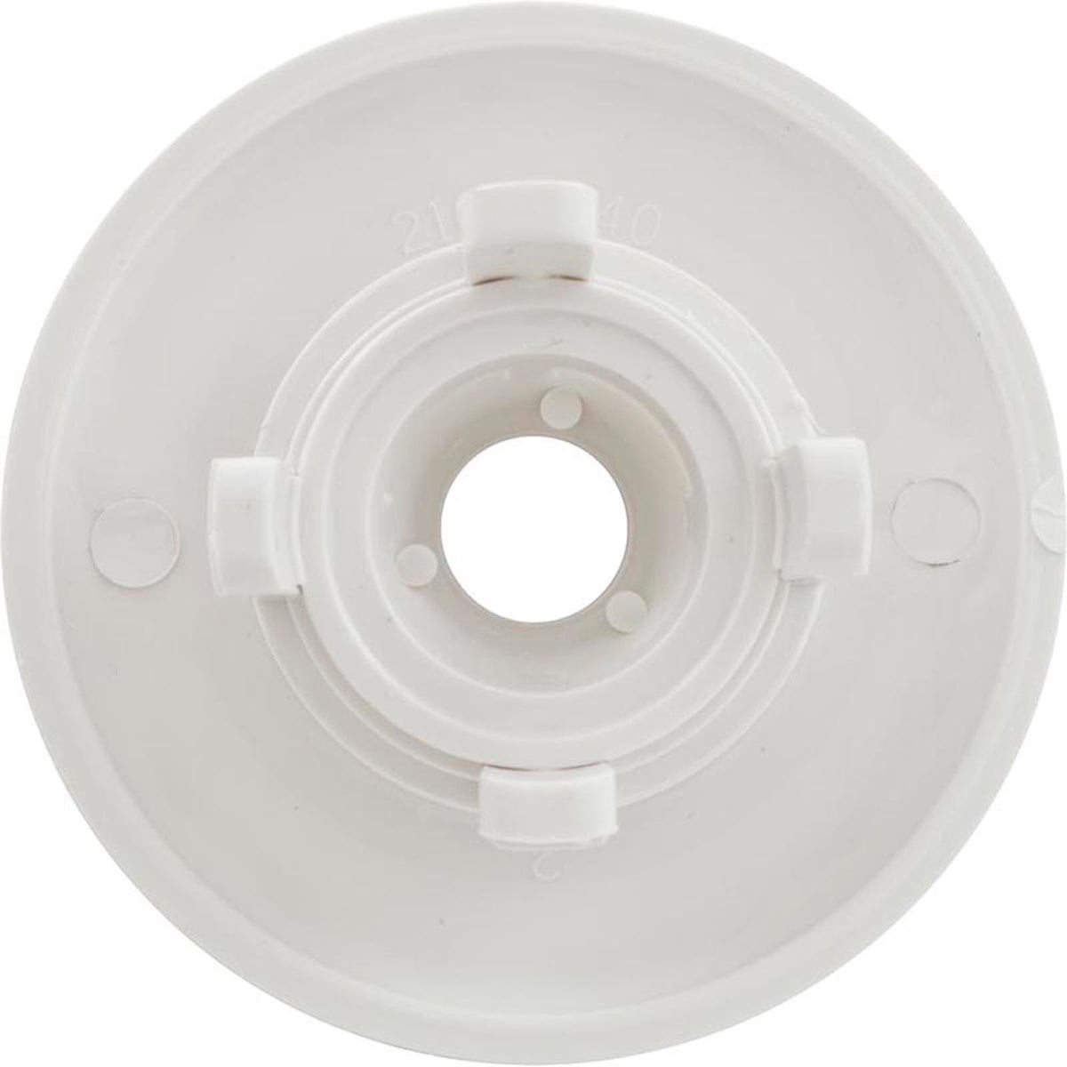 Gunite Adj M/J Eyeball Assembly - White