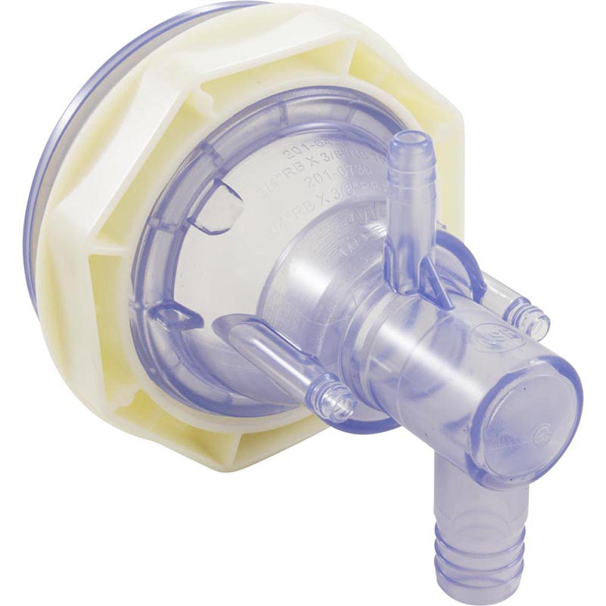 Glo Power Storm Body (Thrd) 3/8"Rb X 3/4"Rb Grom Gas