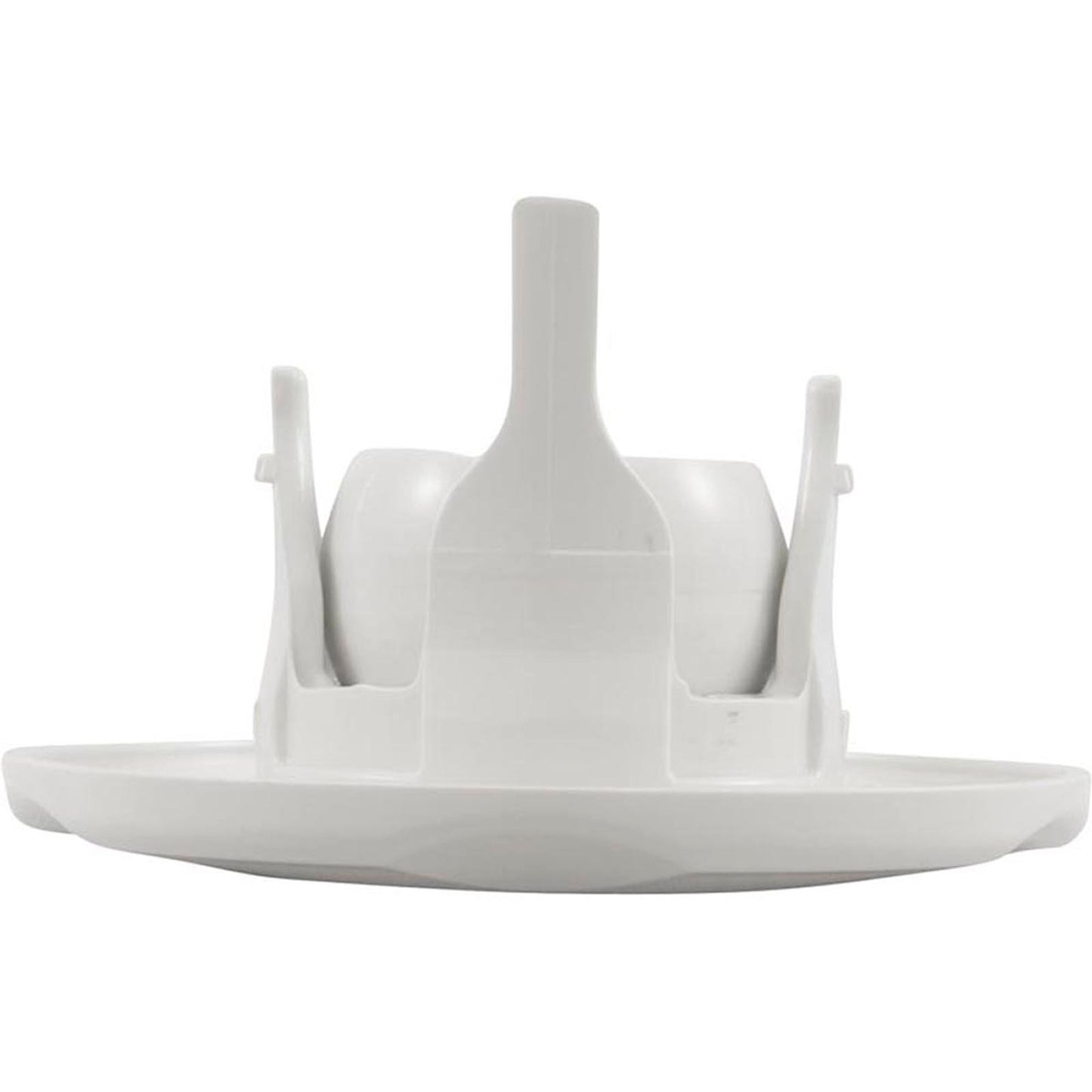 Jet Intl, serie WW 250 ES para baño, 2-1/2" de diámetro interior, escala 5, dirección, blanco